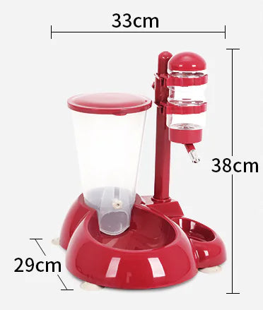 Automatic Pet Feeder and Water Dispenser for Dogs