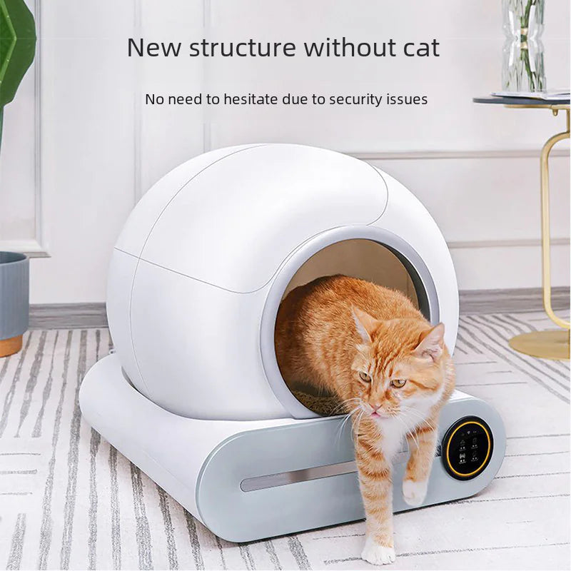 Automatic Cat Litter Box with Odor Control (Large)